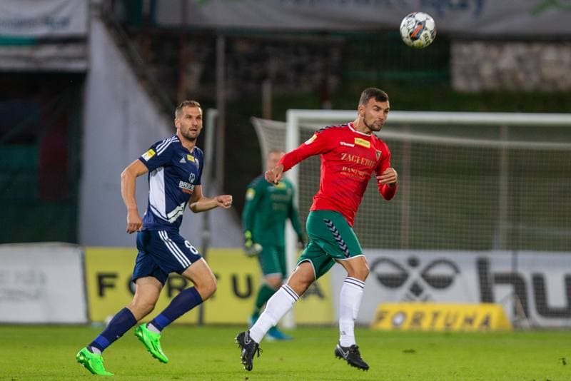 Football. Fortuna I Liga. Zaglebie Sosnowiec - Bruk-Bet Termalica Nieciecza. 10.10.2022