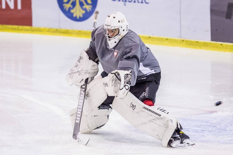 Ice Hockey. Poland national team. Training. 15.12.2020