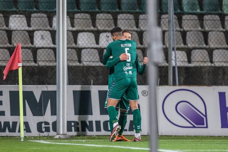 Football. Fortuna I Liga. Zaglebie Sosnowiec - Chrobry Glogow. 24.11.2021