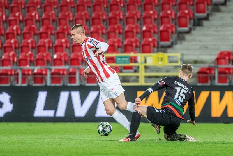 Football. Totolotek Puchar Polski. GKS Tychy - Cracovia Krakow. 10.03.2020