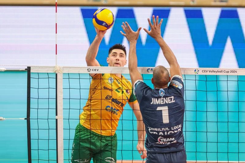 Volleyball. CEV Cup. Aluron CMC Warta Zawiercie - SCM Craiova. 13.12.2023