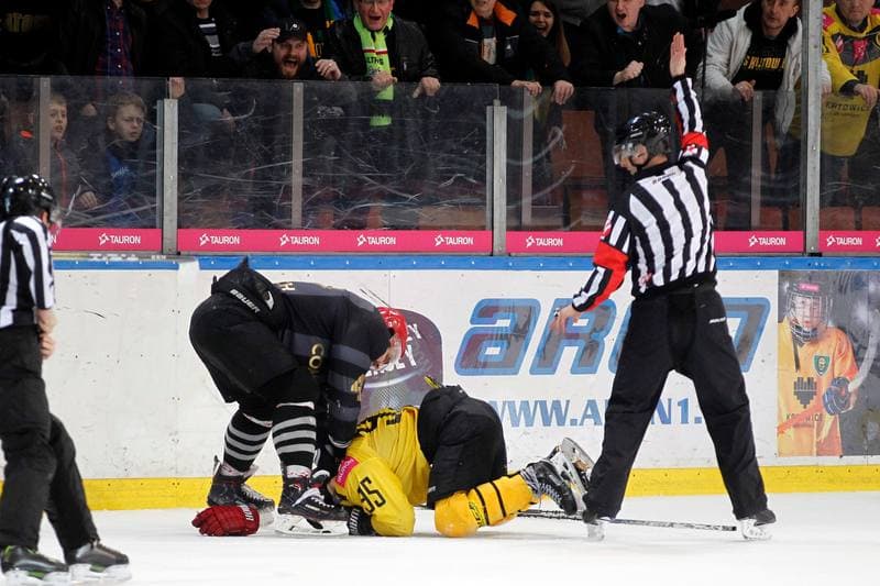 Ice Hockey. Polska Hokej Liga. Tauron KH GKS Katowice - Comarch Cracovia. 11.03.2018