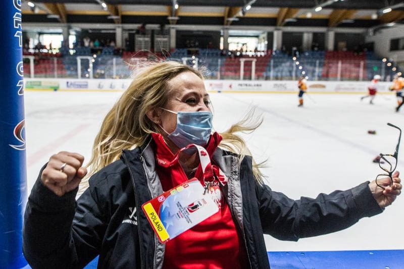 Ice Hockey. Women's Olympic Pre-Qualification. Poland - Netherlands. 10.10.2021