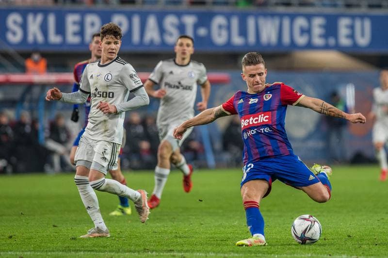 Football. PKO BP Ekstraklasa. Piast Gliwice - Legia Warsaw. 24.10.2021
