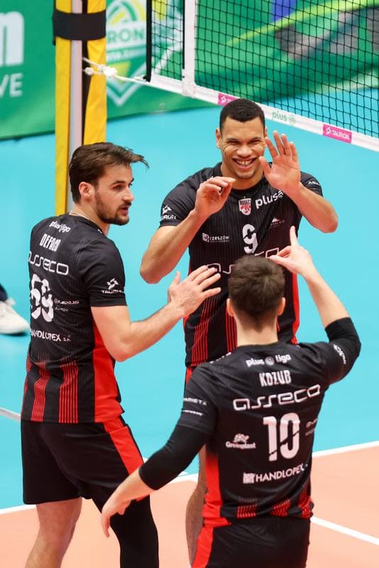 Volleyball. PlusLiga. Aluron CMC Warta Zawiercie - Asseco Resovia Rzeszow. 25.01.2024