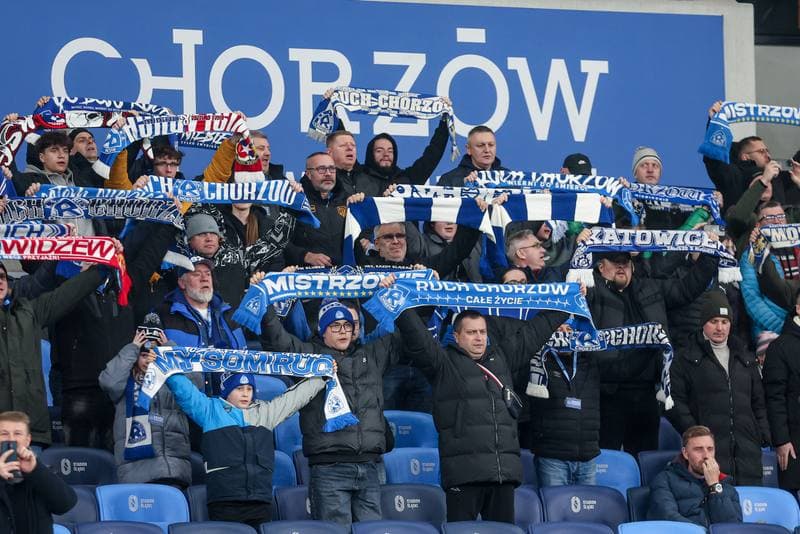 Football. Polish Cup. Ruch Chorzow - Korona Kielce. 25.02.2025