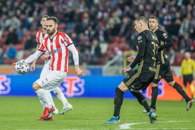 Football. PKO BP Ekstraklasa. Gornik Zabrze - Cracovia Krakow. 06.03.2020
