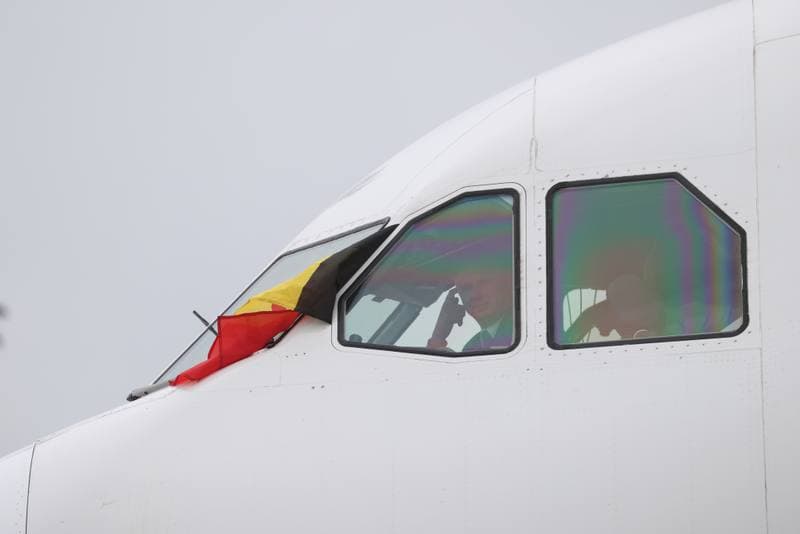 Football. World Cup 2026. Belgium. Departure to United States. 08.06.2026
