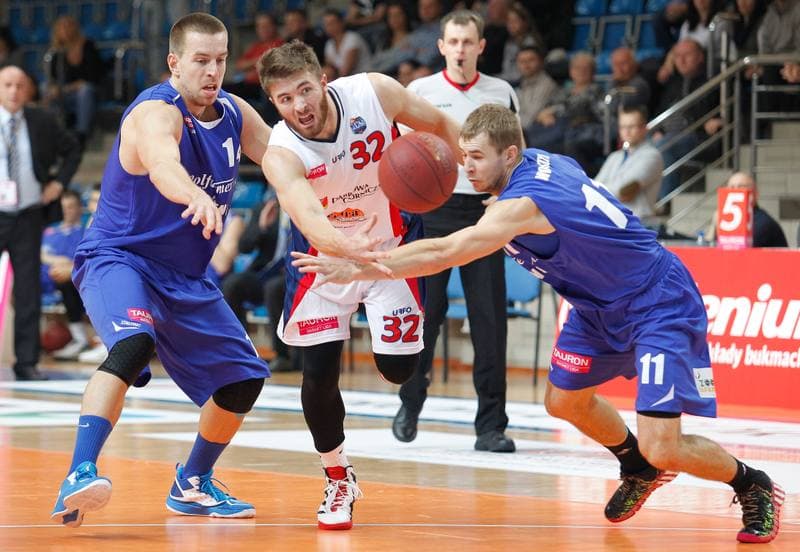 Basketball. Tauron Basket Liga. MKS Dabrowa Gornicza - Polfarmex Kutno. 02.11.2014