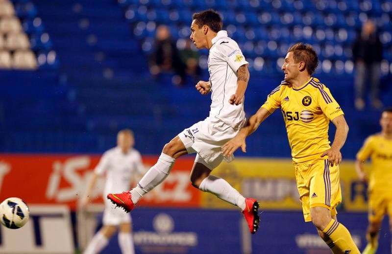 Football. SYNOT Liga. Banik Ostrava - Vysocina Jihlava. 17.10.2014