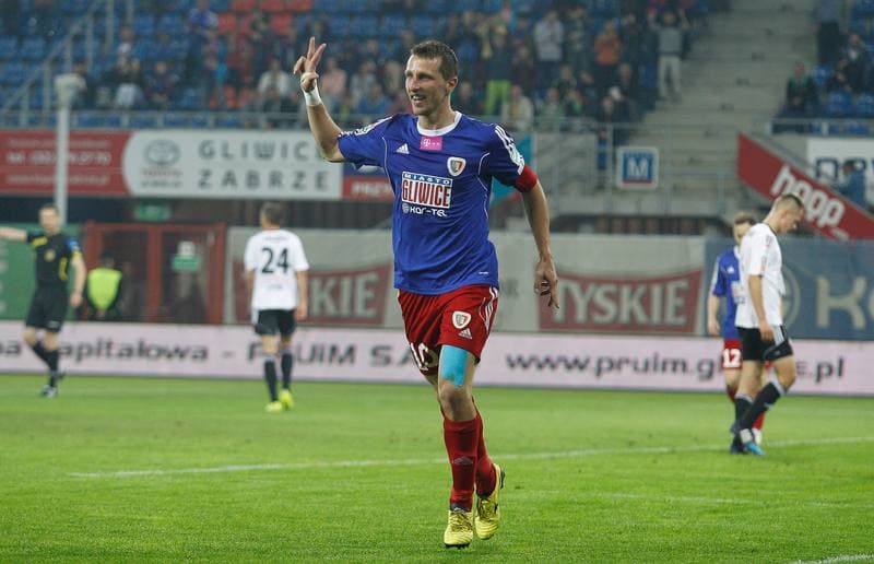 Football. T-Mobile Ekstraklasa. Piast Gliwice - GKS Belchatow. 19.05.2015