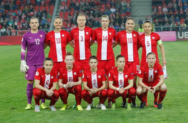 Football. Women's National Team. Poland - Denmark. 07.04.2016