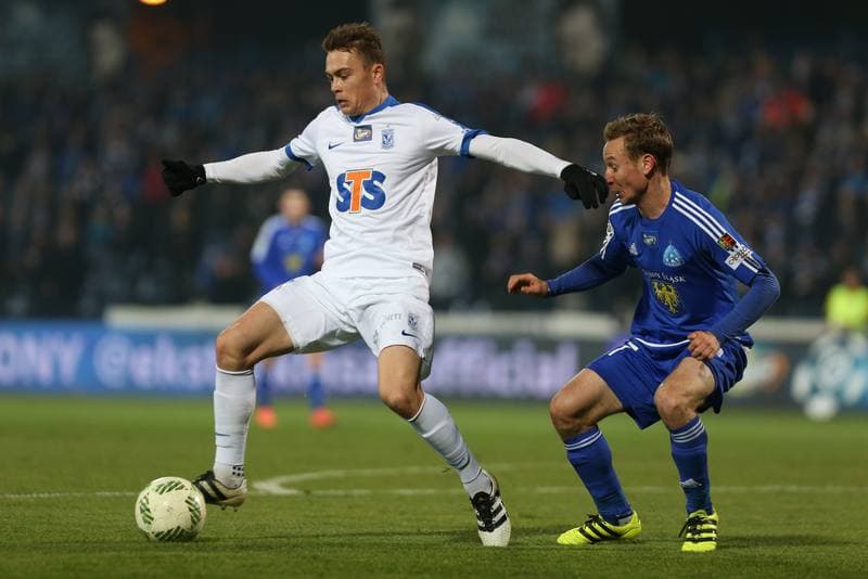 Football. Lotto Ekstraklasa. Ruch Chorzow - Lech Poznan. 04.11.2016