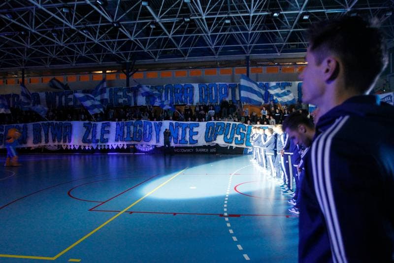 Football. Ruch Chorzow. Team Presentation. 07.02.2017