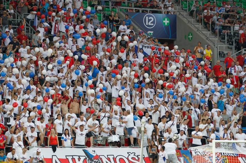 Football. UEFA European U21 Championship. Czech Republic - Denmark. 24.06.2017