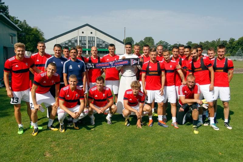 Football. Gornik Zabrze. Training. 11.08.2017