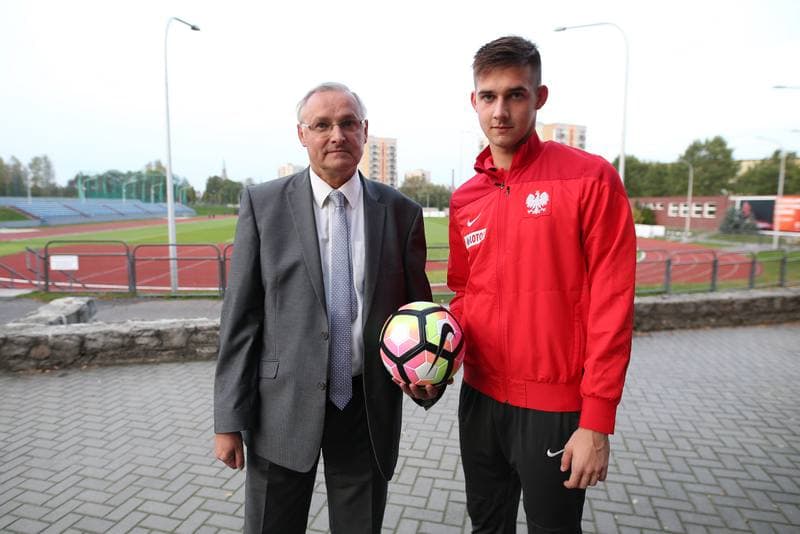 Football. Poland U19. Training. 02.10.2017