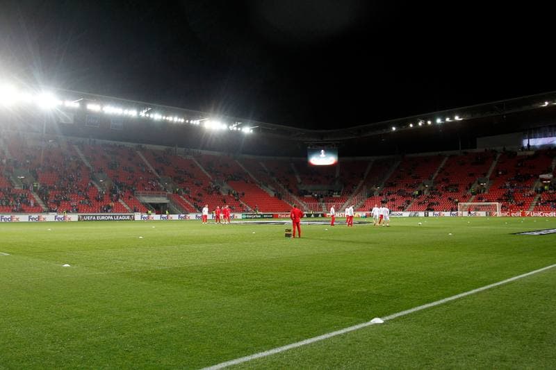 Football. UEFA Europa League. Slavia Prague - Villarreal CF. 02.11.2017