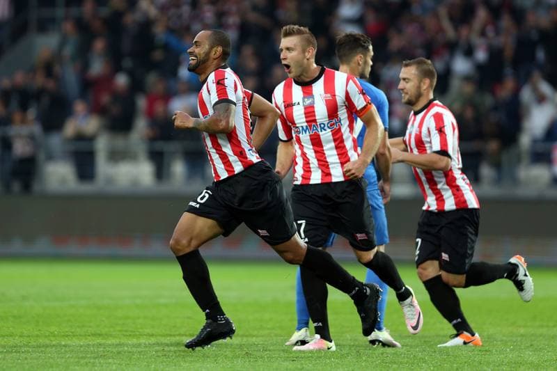 Football. Lotto Ekstraklasa. Cracovia Krakow - Piast Gliwice. 17.07.2016