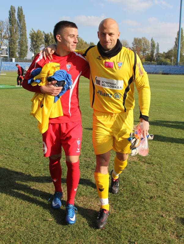 Football. Mloda Ekstraklasa. Ruch Chorzow - Gornik Zabrze. 22.10.2011