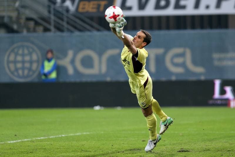 Football. Lotto Ekstraklasa. Piast Gliwice - Lech Poznan. 03.12.2017