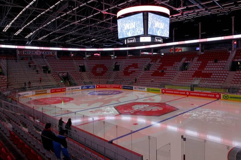 Ice Hockey. Champions Hockey League. Ocelari Trinec - JYP Jyvaskyla. 16.01.2018