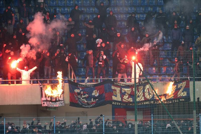 Football. Lotto Ekstraklasa. Piast Gliwice - Gornik Zabrze. 03.03.2018