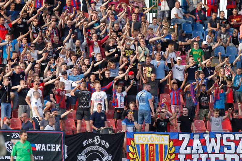 Football. Haiz IV Liga. Polonia Bytom - Dab Gaszowice. 01.05.2018