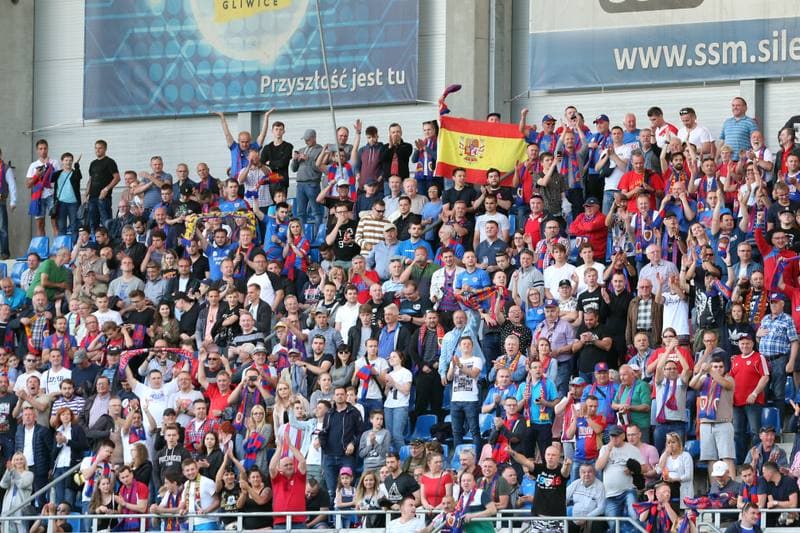 Football. Lotto Ekstraklasa. Piast Gliwice - Bruk-Bet Termalica Nieciecza. 19.05.2018