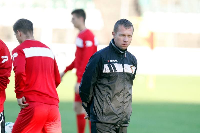 Football. Zaglebie Sosnowiec. Training. 22.09.2016