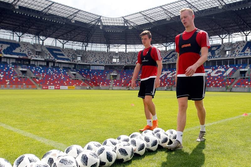Football. Gornik Zabrze. Training. 25.07.2018