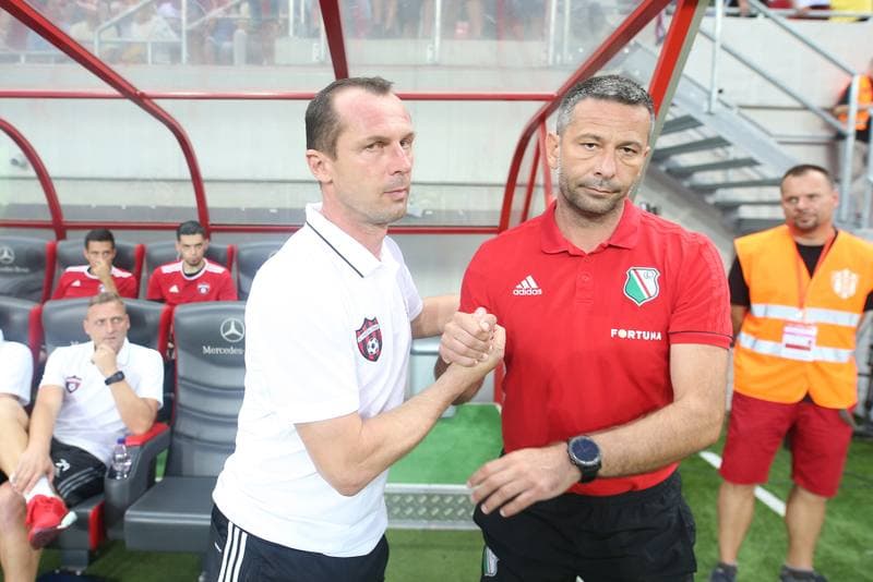 Football. UEFA Champions League. Spartak Trnava - Legia Warsaw. 31.07.2018