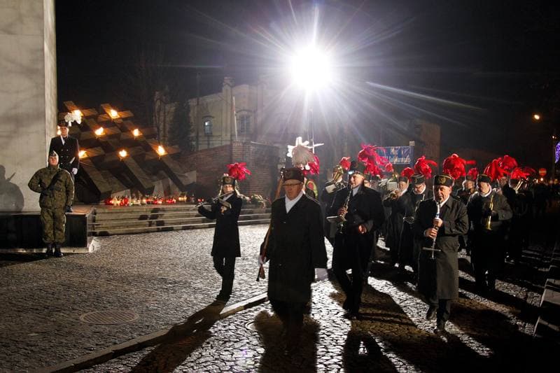 Celebration of the 35th Anniversary of the Pacification of KWK Wujek. Katowice. 16.12.2016