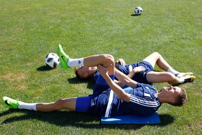 Football. Piast Gliwice. Training. 07.08.2018