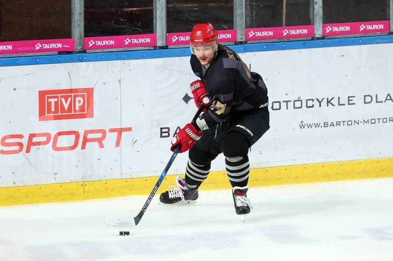 Ice Hockey. Polska Hokej Liga. SMS PZHL Katowice - Comarch Cracovia Krakow. 15.10.2017
