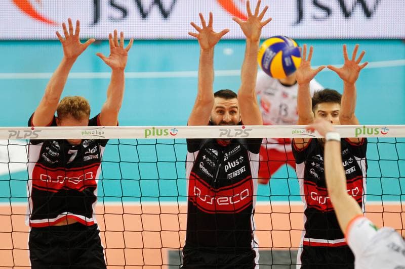 Volleyball. PlusLiga. Jastrzebski Wegiel - Asseco Resovia Rzeszow. 21.10.2017