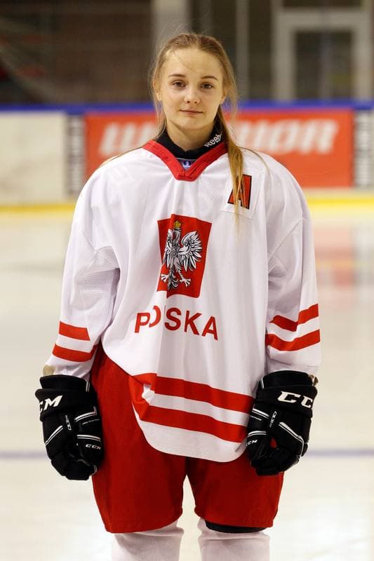 Ice Hockey. Women's U18 Olympic Hopes Tournament. Poland - Latvia. 15.12.2017