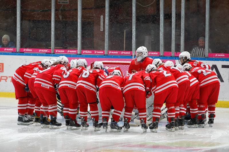 Ice Hockey. Women's U18 World Championship Division 1B. Poland - Denmark. 09.01.2018