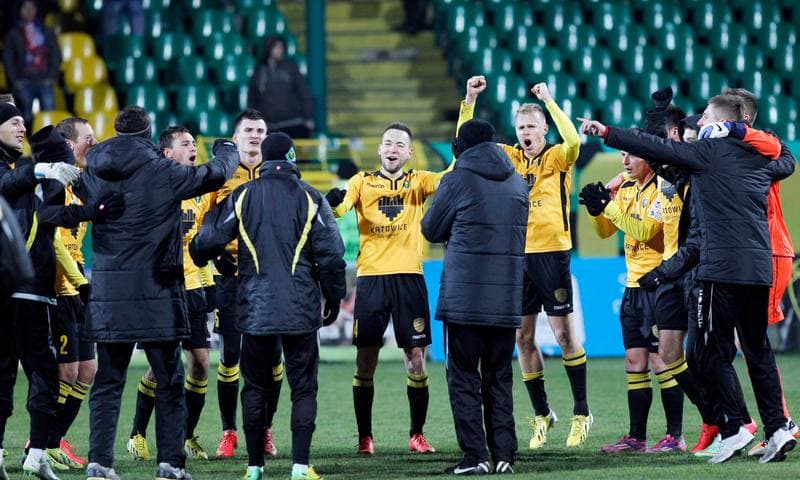 Football. I Liga. GKS Katowice - Miedz Legnica. 29.11.2014