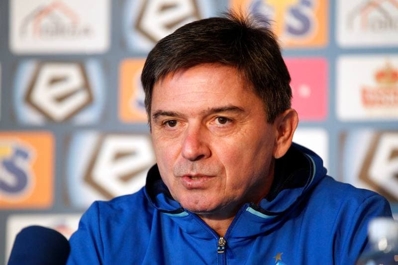 Football. Ruch Chorzow. Press Conference. 09.03.2017