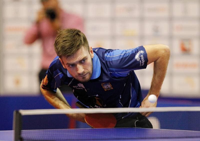 Table Tennis. Superliga. Polonia Bytom - PKS Kolping Frac Jaroslaw. 10.03.2016