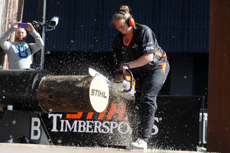 Lumberjack Championships. Stihl Timbersports. 06.10.2018