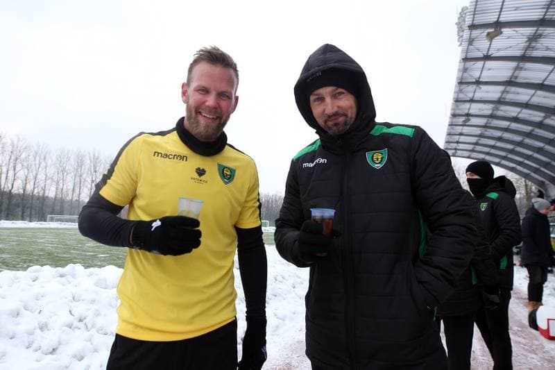 Football. Sparing. GKS Katowice - Fotbal Trinec. 25.01.2019