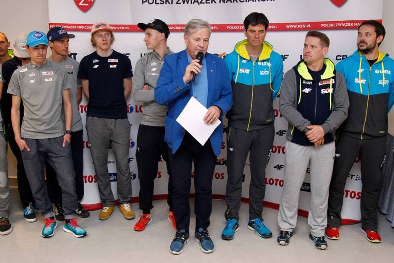 Ski Jumping. Poland national team. Training. 12.05.2016