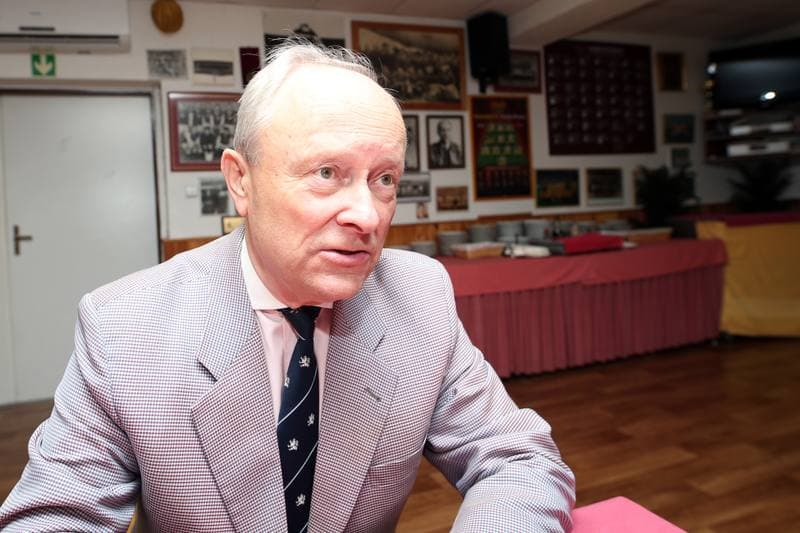 Football. Dukla Prague. Press Conference. 19.11.2018