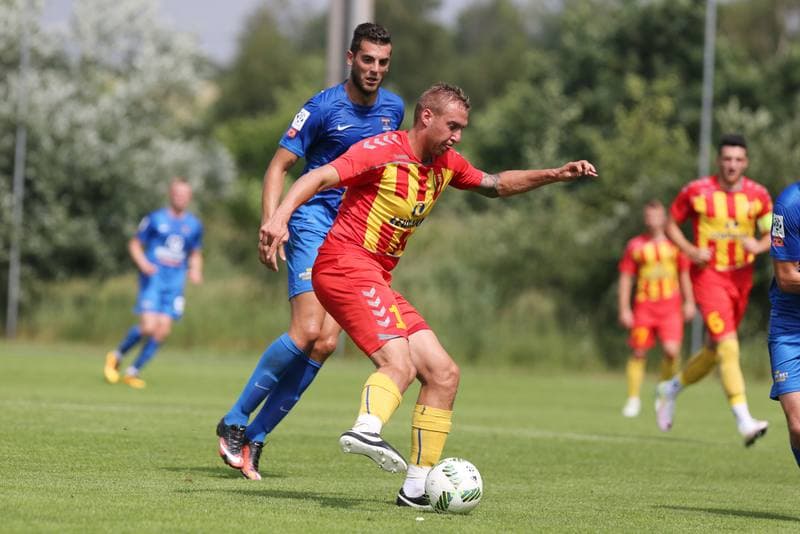 Football. Sparing. Bruk-Bet Termalica Nieciecza - Korona Kielce. 25.06.2016
