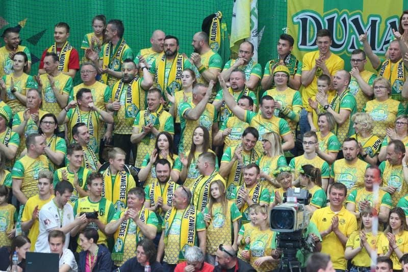 Volleyball. PlusLiga. Aluron Virtu Warta Zawiercie - ZAKSA Kedzierzyn-Kozle. 17.04.2019