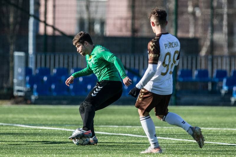 Football. Sparing. GKS Katowice - Garbarnia Krakow. 12.02.2022