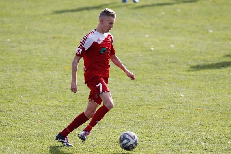 Football. Centralna Liga Juniorow. Gornik Zabrze - Salos Szczecin. 29.10.2016