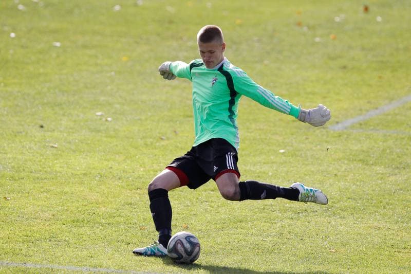 Football. Centralna Liga Juniorow. Gornik Zabrze - Salos Szczecin. 29.10.2016